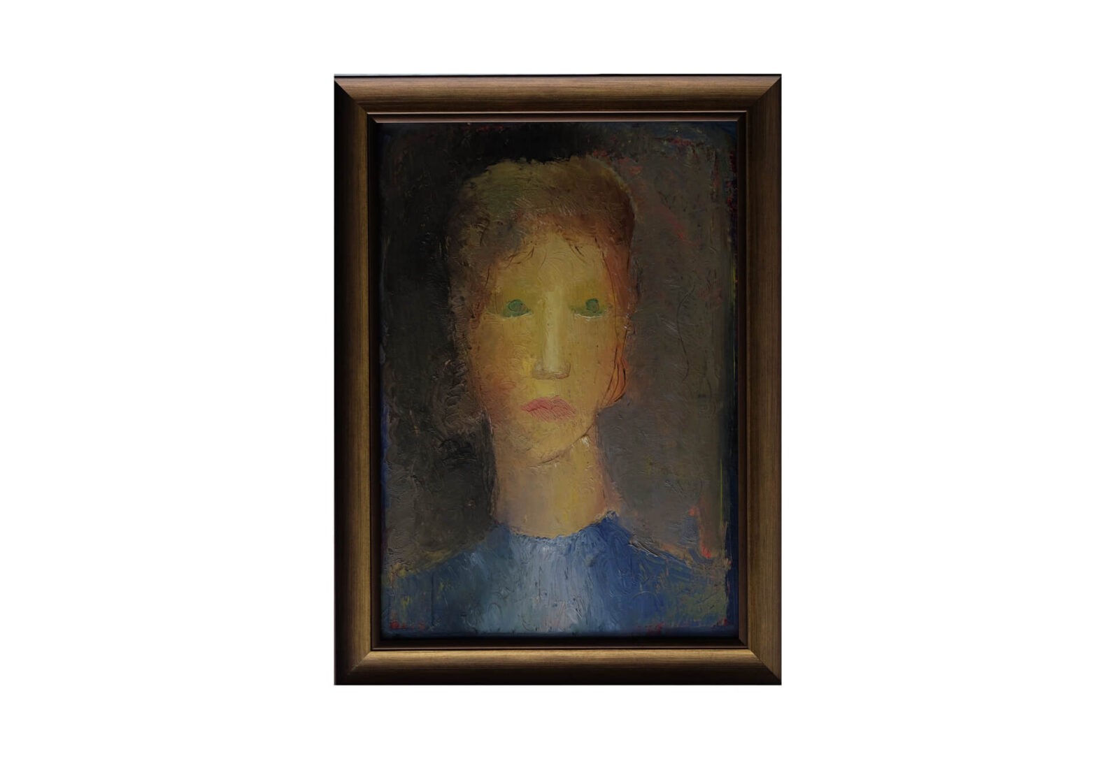 Картина «Женский портрет в стиле Модильяни» - художник Николай Шувалов